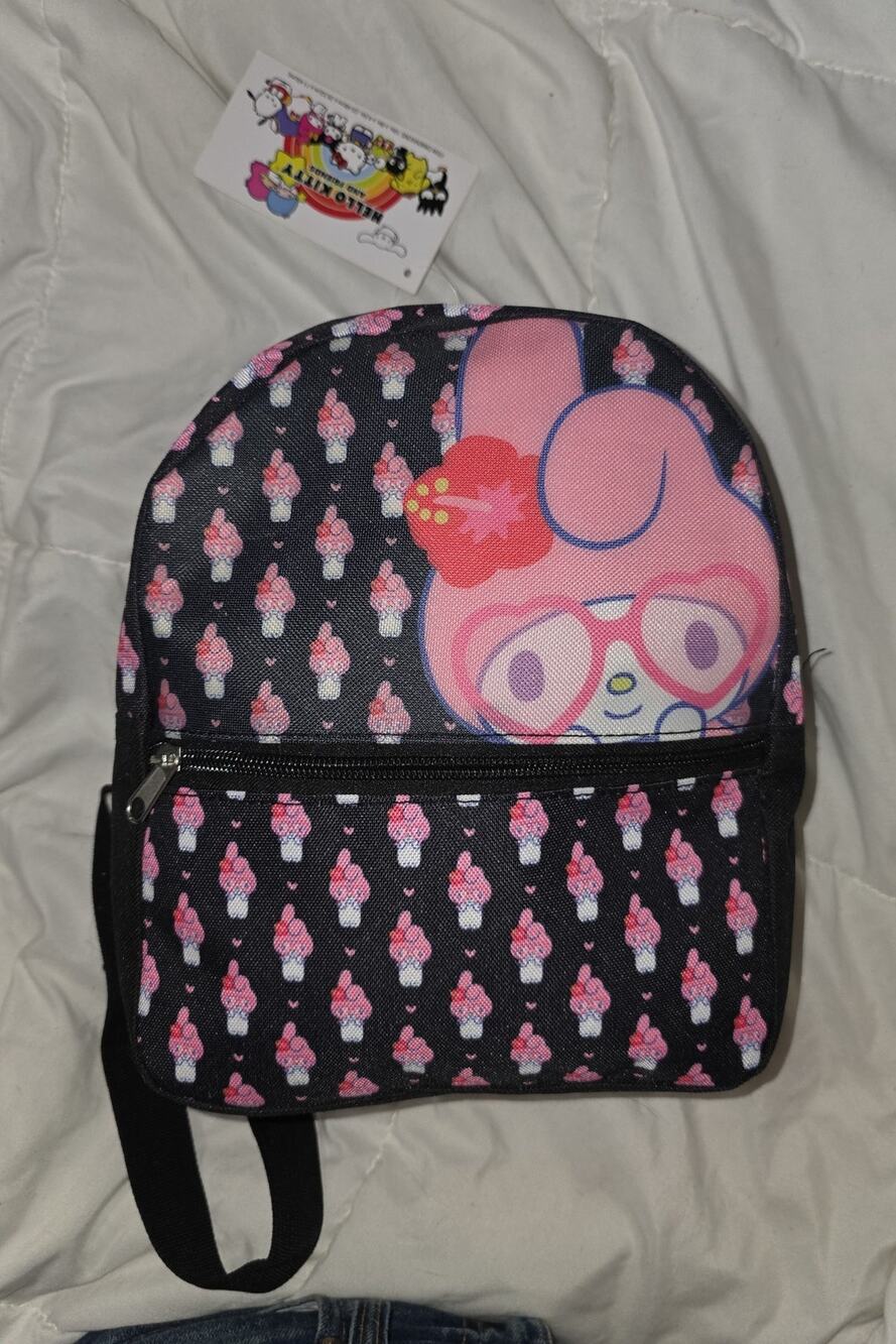New nwt Sanrio hello kitty my melody mini backpack bookbag purse tote bag!